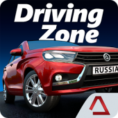 بازی اتومبیل رانی منطقه رانندگی: روسیه برای اندروید Driving Zone: Russia