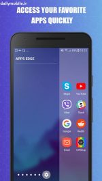 دانلود برنامه صفحه کناری نوت 8 اندروید Edge Screen: Sidebar Launcher