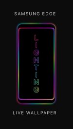 دانلود برنامه اندروید روشن شدن لبه های گوشی Edge Lighting S10 Wallpaper