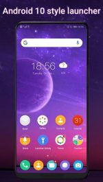 دانلود لانچر اندروید 10 موبایل Cool Q Launcher - 10 launcher style UI, cool