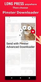 برنامه دانلود از پینترست برای اندروید Video Downloader for Pinterest