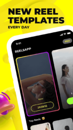 دانلود برنامه ساخت ریلز برای اندروید Reelsapp video trends