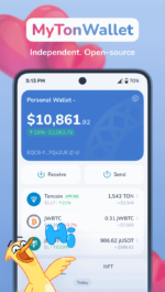 دانلود کیف پول مای تون والت اندروید MyTonWallet