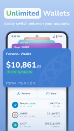 دانلود کیف پول مای تون والت اندروید MyTonWallet